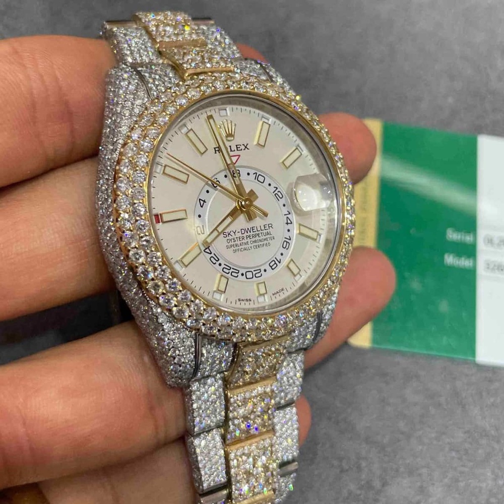 Rolex Sky-Dweller with Diamond Accents